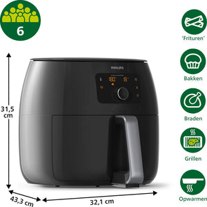 Philips XXL Airfryer | Premium HD9650/90 | Click2Times