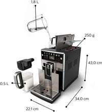 Afbeelding in Gallery-weergave laden, Saeco RVS Espressomachine | SM5573/10 | Click2Times
