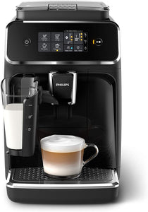 Philips Glossy Zwart Espressomachine | EP2231/40 | Click2Times