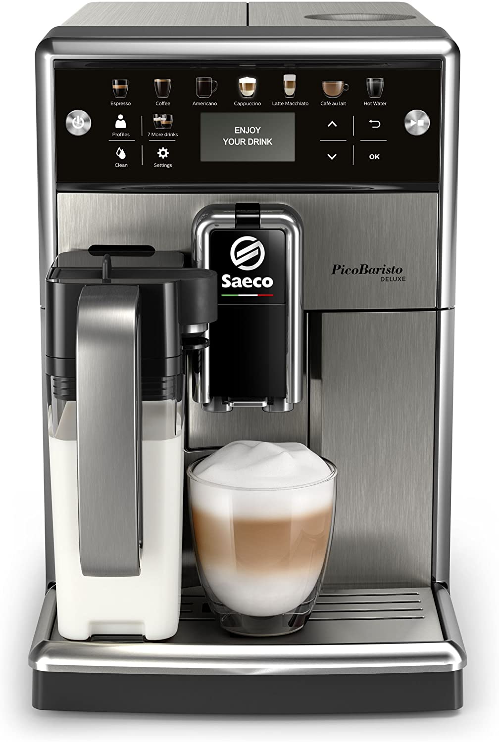 Saeco RVS Espressomachine | SM5573/10 | Click2Times