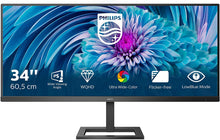 Afbeelding in Gallery-weergave laden, Philips 345E2AE Gaming Monitor 83 cm (34 inch) zwart
